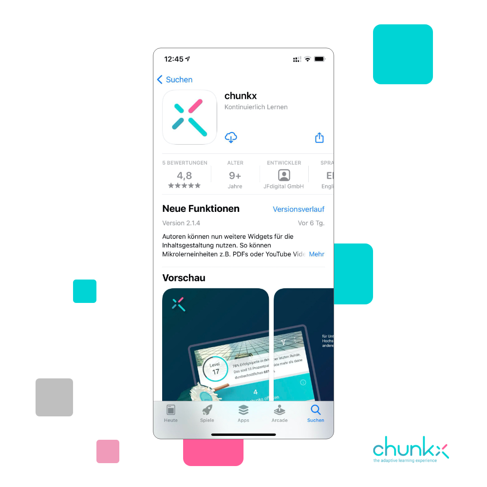 chunkx im App Store