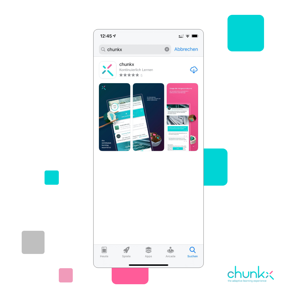 chunkx im App Store finden